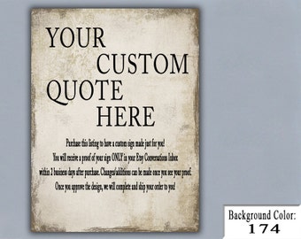 12"x16" Custom Wood Sign, Your Custom Quote Here, Personalized Sign, Custom Gift, Handmade Wood Sign, Personalized Gift, Personalized
