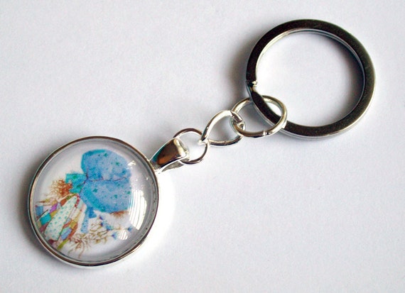 Holly Hobbie Keyring Retro Keychain Holly Hobbie Bag Charm