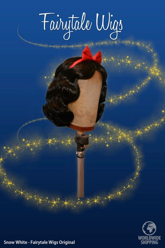 Princess Snow White Wig by Fairytale Wigs by FairytaleWigs on Etsy