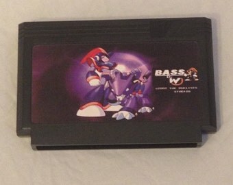 Bass Custom Famicom 8bit Game. Mega Man