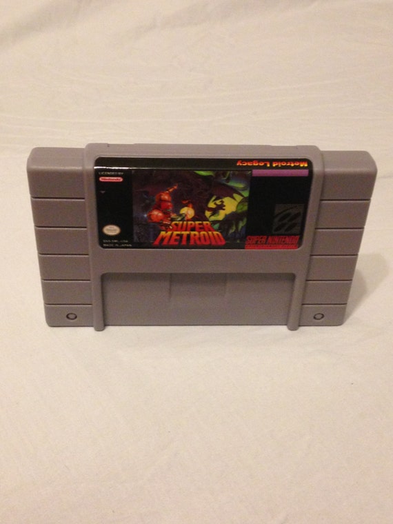 Metroid Legacy Fan Made Custom Super Nintendo Nintendo SNES