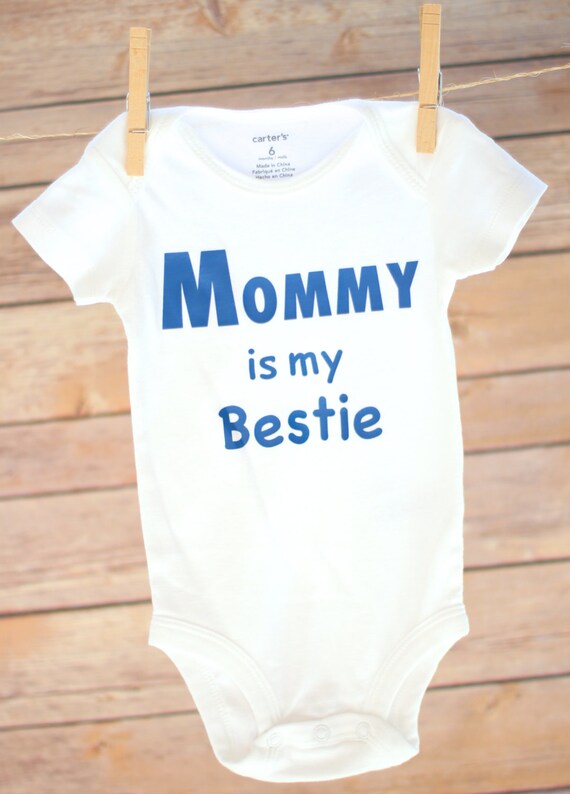 mommy is my bestie t shirt