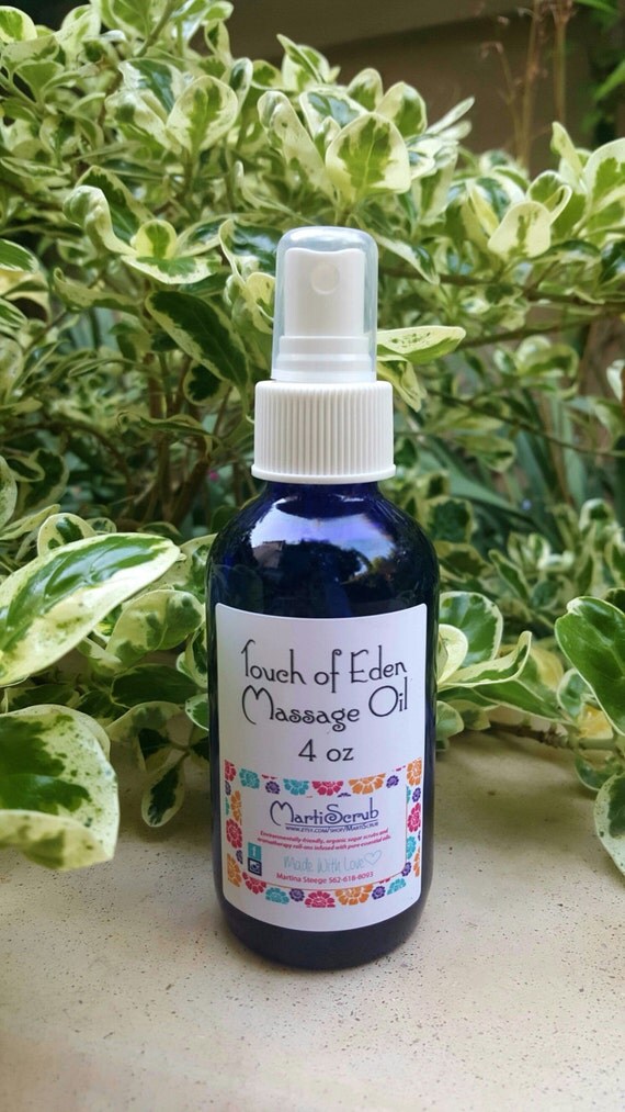 Aromatherapy Lymph Massage Oil Lymph Gland Detox by MartiScrub