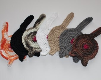 Cat Butt Coasters