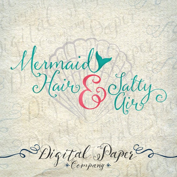 Download Items similar to Mermaid Hair And Salty Air Nautical SVG ...