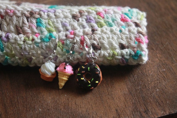 DESSERT Knitting Crochet Progress Keepers set of 3 TASTY TREATS Stitch ...