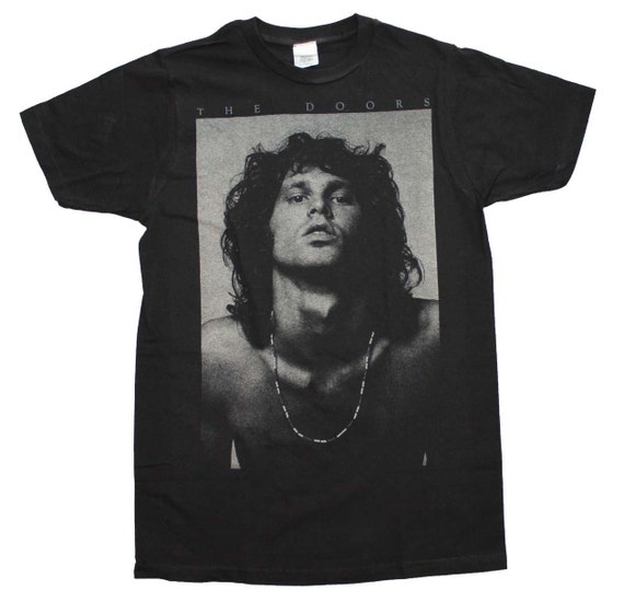 The Doors Jim Morrison B&W Men's T-Shirt Best by ReverbRepublic