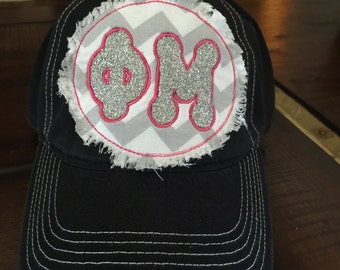 Phi Mu Bling Patch Hat