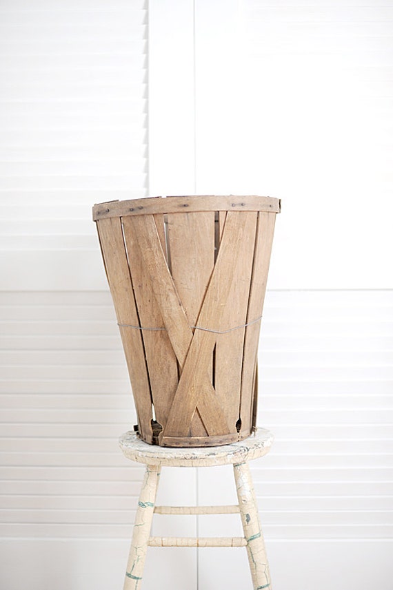 Tall Orchard Bushel Basket