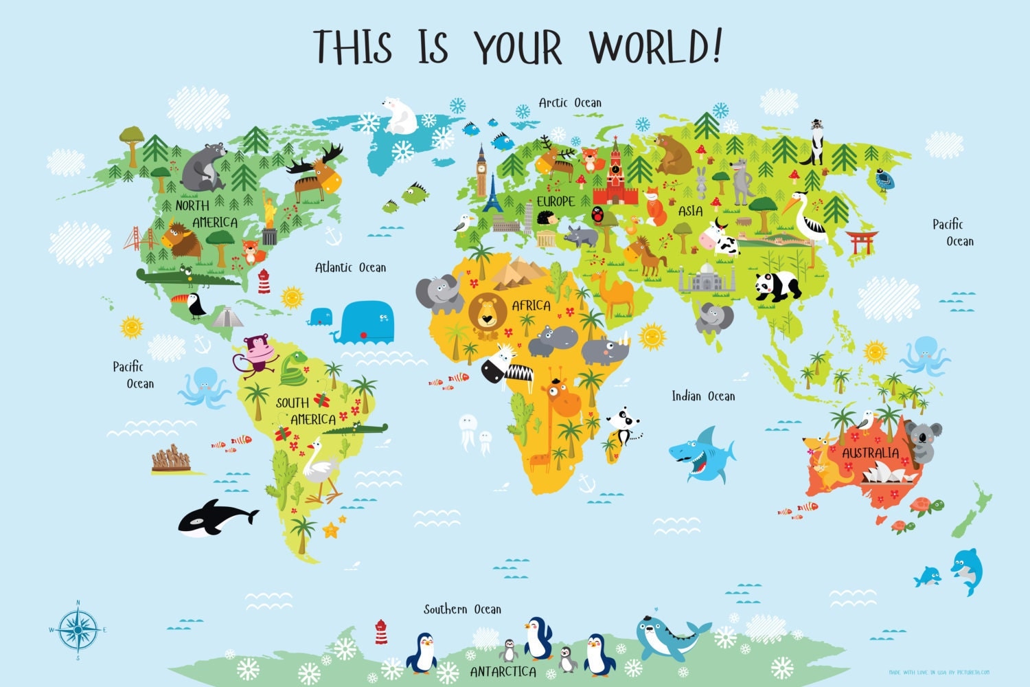 free-printable-world-map-for-kindergarten-free-printable-templates