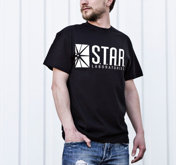 barry allen star labs shirt