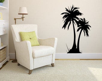 Palm Tree Wall Decor palm tree wall decal | etsy Palm Tree Wall Decor palm tree wall decal | etsy