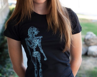 Ladies' Robot Tee Shirt