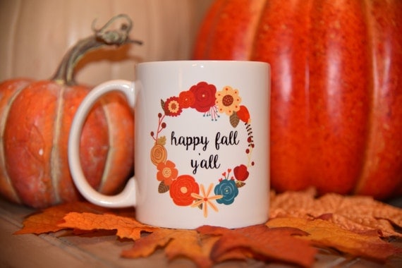 HAPPY FALL YALL Coffee Mug