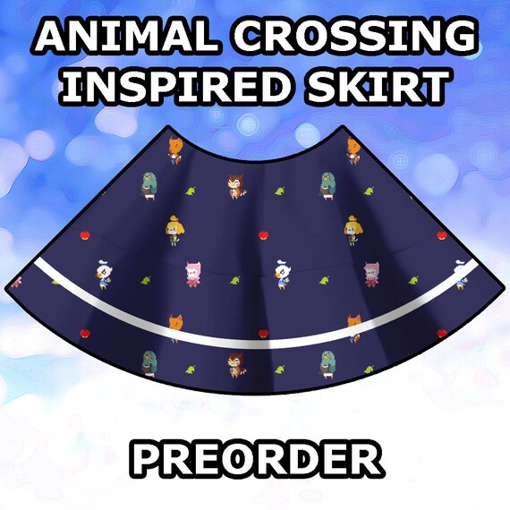Animal Crossing New Leaf Inspired Skirt by pyrogoth on Etsy