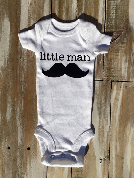 Little Man Mustache Onesie/Shirt