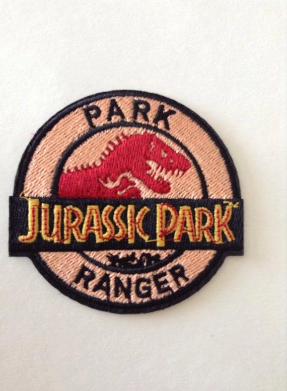 Jurassic Park Ranger Embroidered Patch Movie Prop Theme Badge jurassic-park-ranger-embroidered-patch-movie-prop-theme-badge
