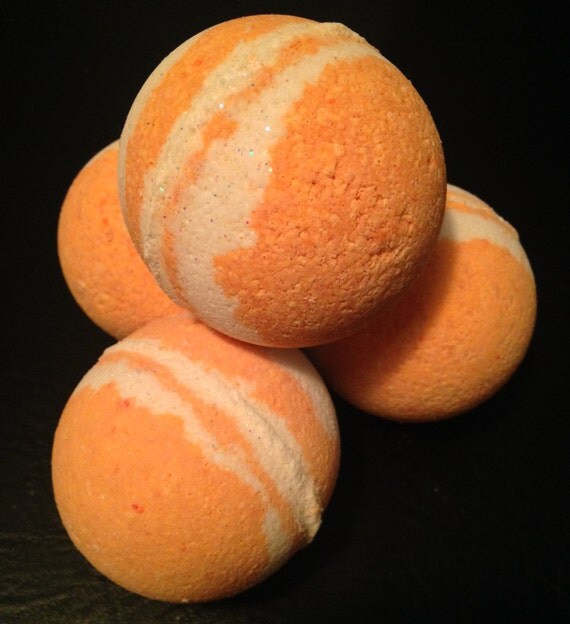Orange creamsicle bath bomb bath bomb bath fizzy