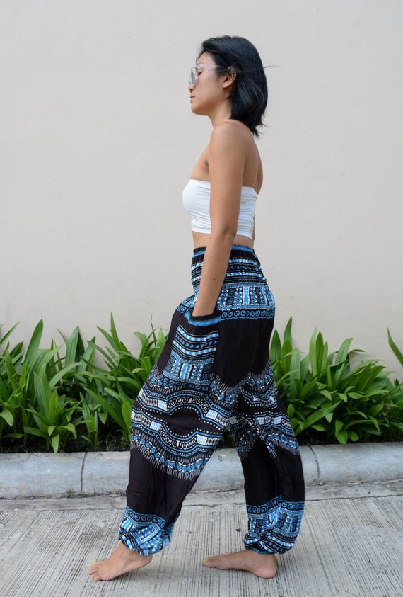 african high waist pants