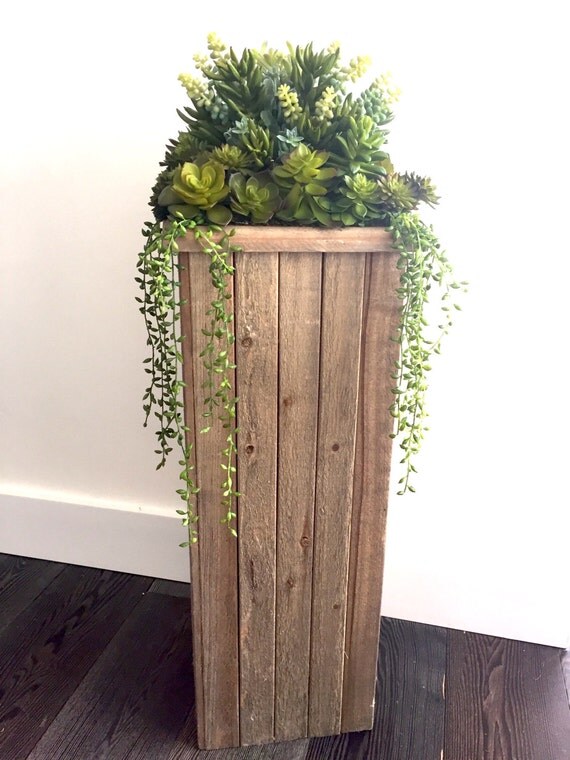 Succulent Arrangement Artificial Succulent Arrangement in Tall