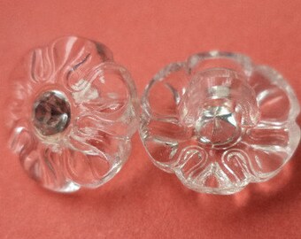 10 RHINESTONE buttons of 12 mm (6375) small buttons button rhinestone