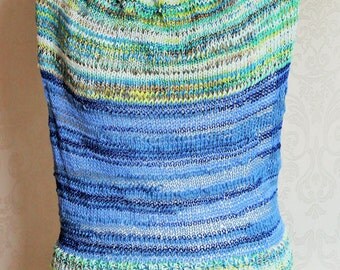cool backless knit-top "Californian Surfer Soul"