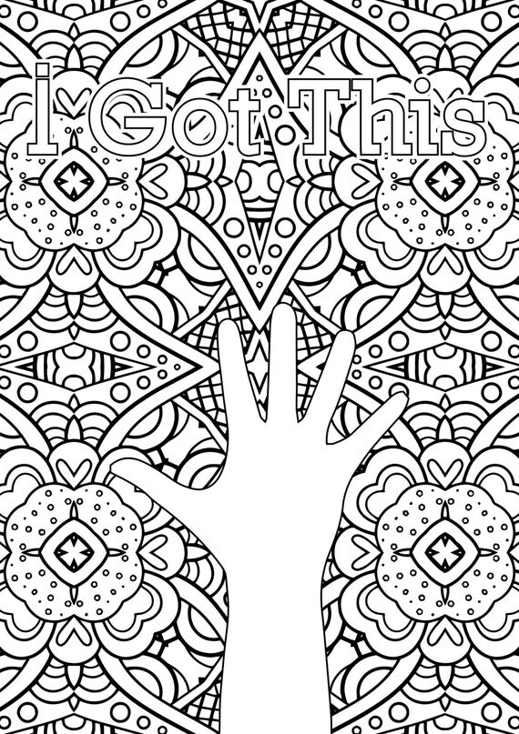 Printable Coloring page Cancer Patient by MyRXColoringBook