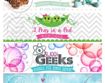 Custom Amazon Handmade Shop Banner, Cover, Website Header, Profile Picture, Shop Icon, Avatar