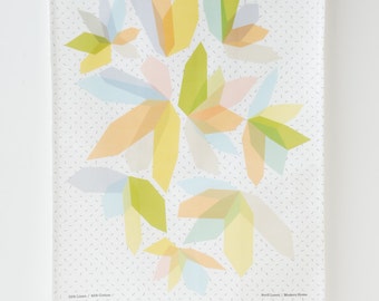 Light Crystals Tea Towel