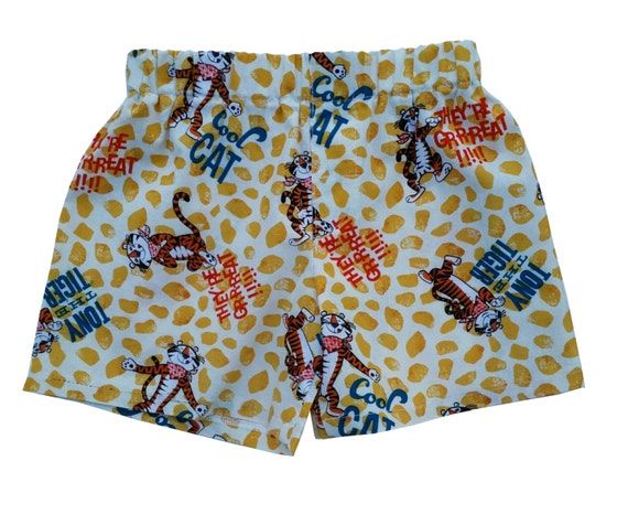 Boys and Toddlers Sleeping Shorts Boxer Shorts by restintheword