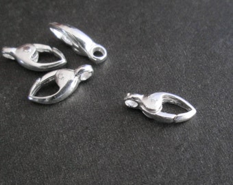 1-12 Inch Sterling Silver Plated Necklace Extender Chain With Spring Ring Clasp - 4mm Wide 8 thumbnail image