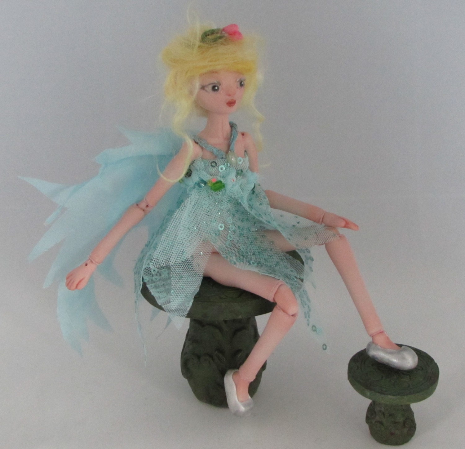 tinkerbell porcelain keepsake doll