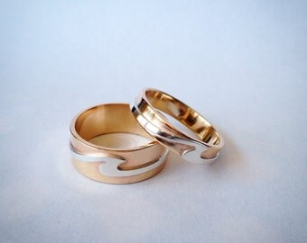 surfer wedding ring