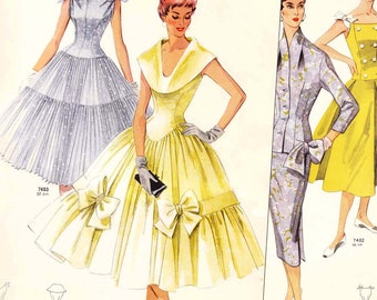 PDFs of 50s sewing pattern catalogs - "Neue Modelle" Summer 1956 - 36 pages