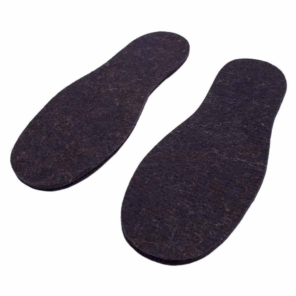 Junior Wool Felt Insoles Style 825 Blue by TheFeltStore on Etsy