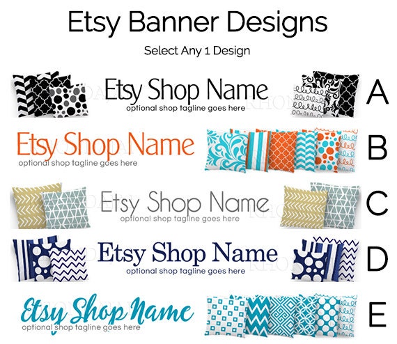 Items similar to Etsy Shop Banners - Etsy Banners ...