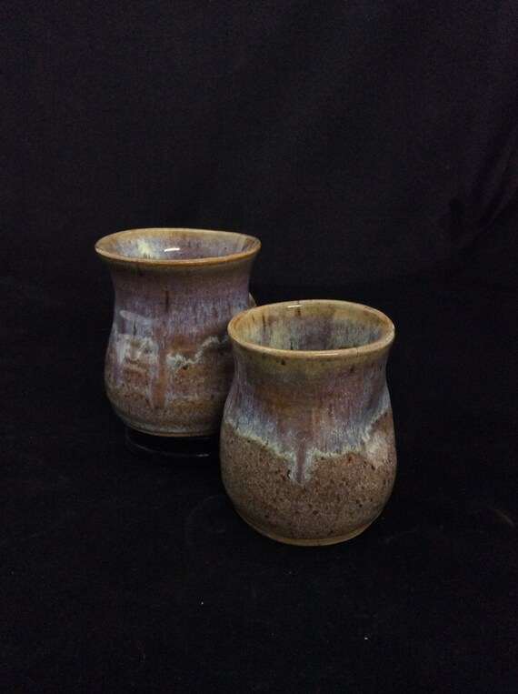Thumblers (Small)/ handmade/ Cinnamon sand Glaze