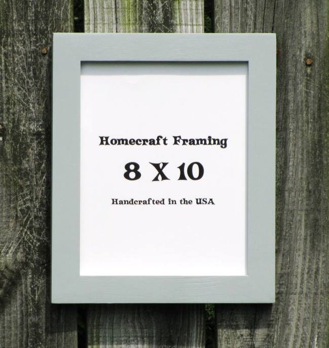 8X10 Picture Frame Wedding Frame Wood Frame by homecraftframing