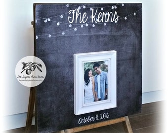 Rustic Wedding Guest Book, Alternative Guest Book, Wedding Guest Book, Guest Book Frame, Wood Guest Book 20X20 100 to 150 Signatures