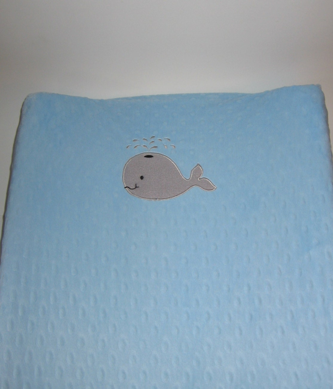 Changing Pad Cover Whale Nautical Sailing Minky Diaper