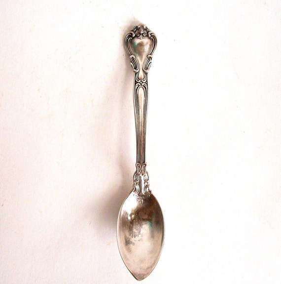 Vintage Sterling Silver Egg Spoon