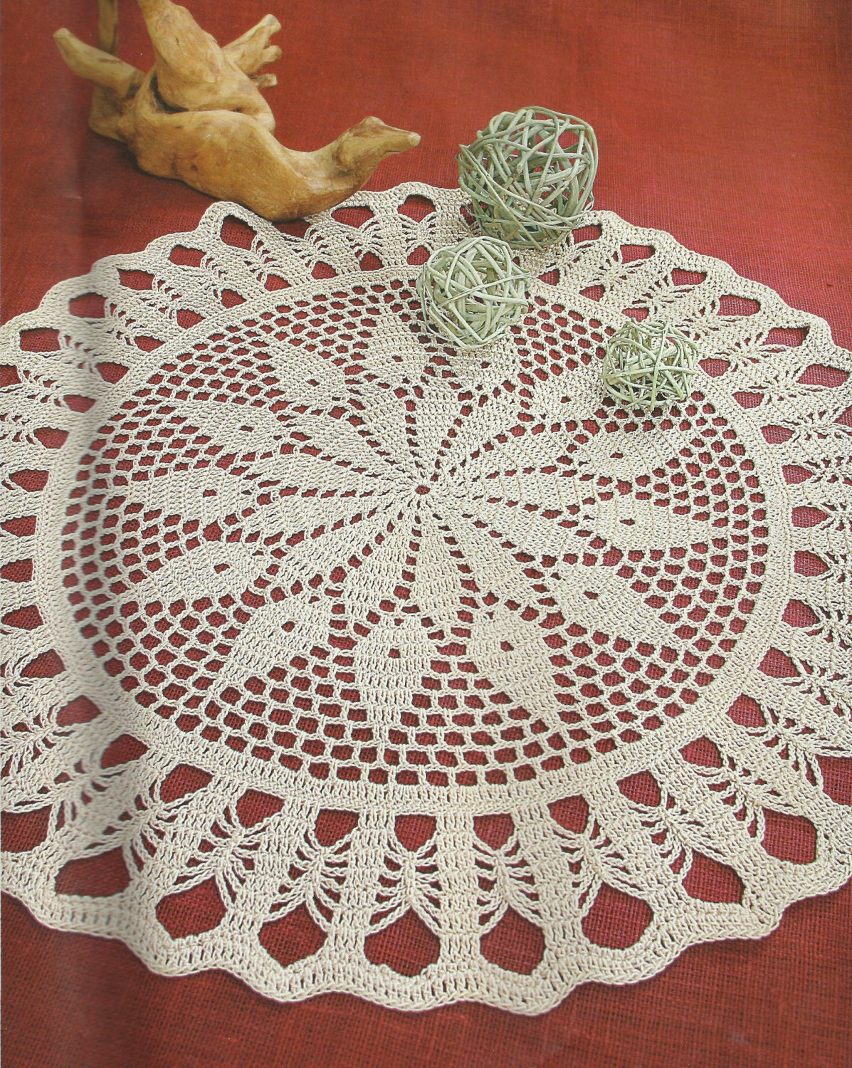 Crochet Doily Pattern/Scheme/Chart Instant Download