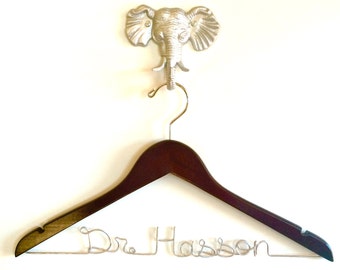 Physician Gift, Personalized Medical Gift, Dr Name Hanger, Med Student Gift, Lab Coat Hanger, White Coat Ceremony Gift, Dr Gift, Doctor Gift