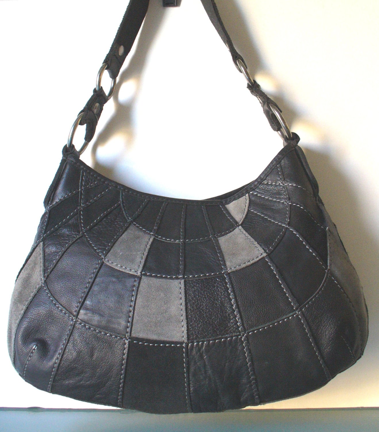 Lucky Brand Patchwork Leather Hobo Bag