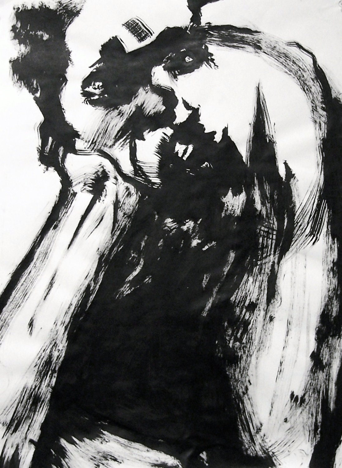 india ink drawing