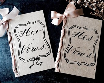 Wedding Vow Booklets, Wedding Vow Books, His and Her Wedding Vow Books, Wedding Vow Cards, Wedding Vows, Vow Cards, Vows, Wedding Vows, Vow