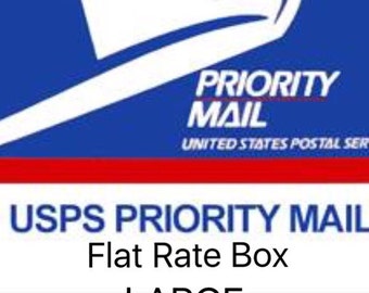 how much does usps large flat rate box cost