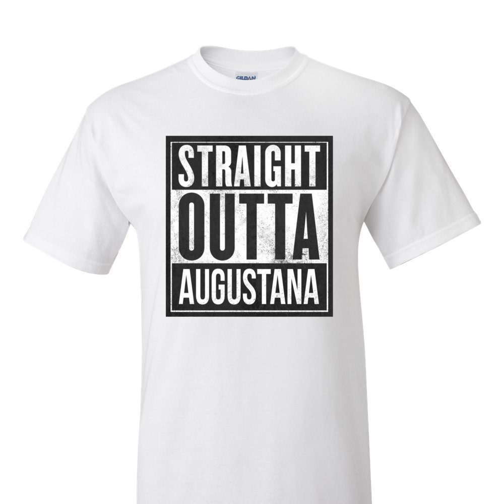 Straight Outta Augustana T-Shirt by LesPetitsPrints on Etsy