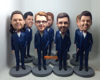 Groomsman Bobblehead Best Man Bobble Head Groomsmen