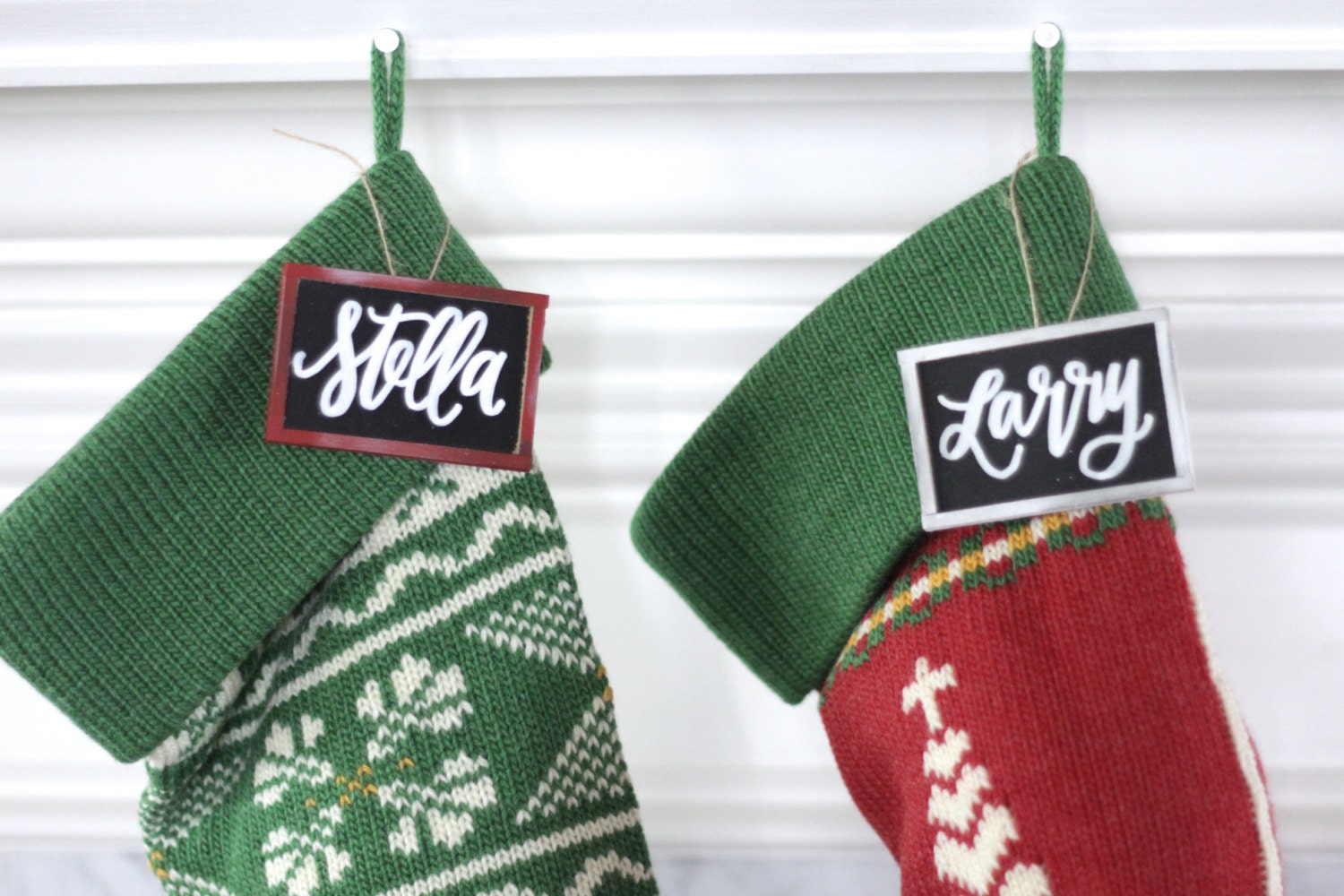 christmas-stocking-name-tags-chalkboard-labels-personalized
